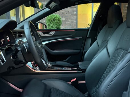 2022 Audi RS 7 II (4K), чёрный, 11550000 рублей, вид 5