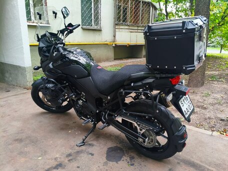 2024 Suzuki V-Strom DL 650, чёрный, 850000 рублей, вид 3