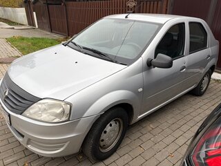 2015 Renault Logan I Рестайлинг, серый, 375000 рублей, вид 1