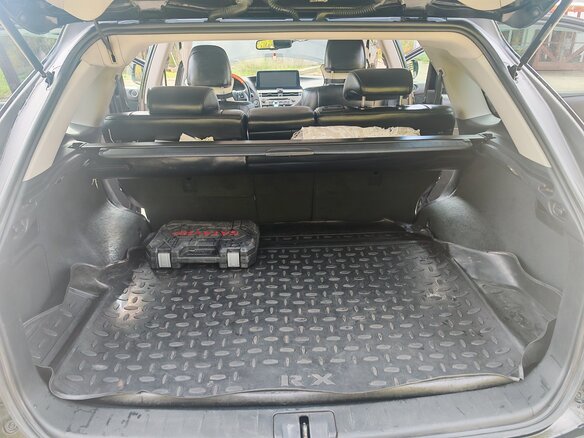 2009 Lexus RX 350 III, чёрный - вид 18