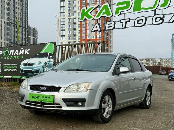 2007 Ford Focus II, серебристый - вид 7