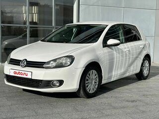 2011 Volkswagen Golf VI, белый, 555000 рублей, вид 1