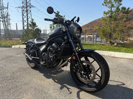 2022 Honda CMX 1100 Rebel, серый, 795000 рублей, вид 1