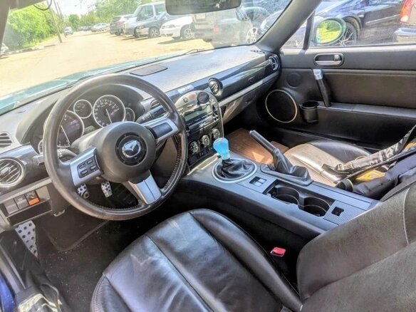 2007 Mazda MX-5 Hard Top III (NC), голубой, 1340000 рублей
