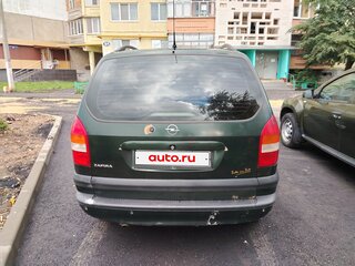 2002 Opel Zafira A, зелёный, 280000 рублей, вид 4