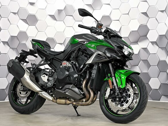 2025 Kawasaki Z H2, зелёный, 1677000 рублей