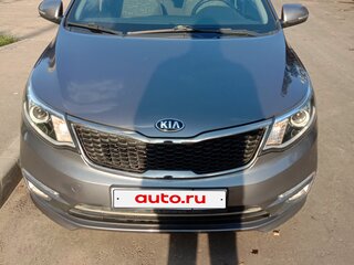 2016 Kia Rio III Рестайлинг, серый, 1370000 рублей, вид 3