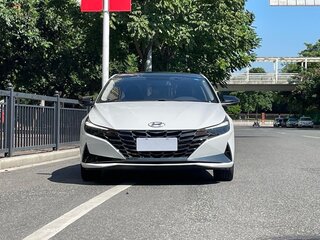 2022 Hyundai Elantra VII (CN7), белый, 1347000 рублей, вид 2