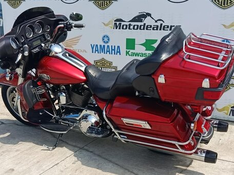 2008 Harley-Davidson Electra Glide, красный, 670000 рублей, вид 2