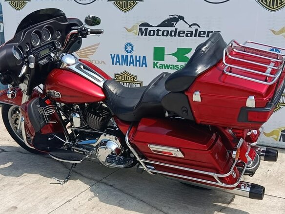 2008 Harley-Davidson Electra Glide, красный, 670000 рублей - вид 1