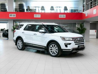 2018 Ford Explorer V Рестайлинг 2, белый, 2590000 рублей, вид 3