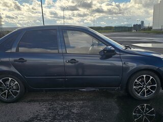 2012 Lada (ВАЗ) Granta I, чёрный, 250000 рублей, вид 3
