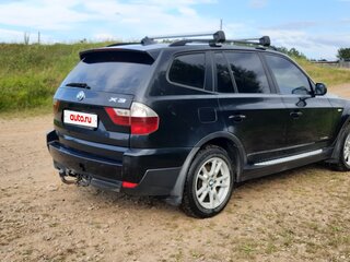 2009 BMW X3 20d I (E83) Рестайлинг, чёрный, 888000 рублей, вид 2