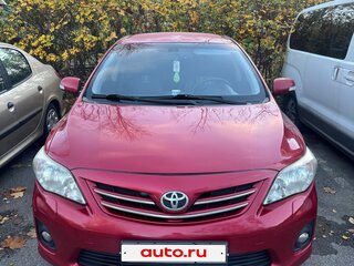 2011 Toyota Corolla X (E140, E150) Рестайлинг, пурпурный, 1099000 рублей, вид 1