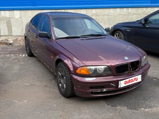 1999 BMW 3 серии 318i IV (E46), пурпурный, 298000 рублей, вид 3
