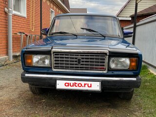 2009 Lada (ВАЗ) 2107, синий, 120000 рублей, вид 1