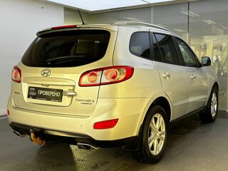 2011 Hyundai Santa Fe II Рестайлинг, серебристый, 1250000 рублей, вид 5