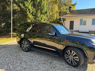 2022 Lexus LX 500d IV, чёрный, 14700000 рублей, вид 3