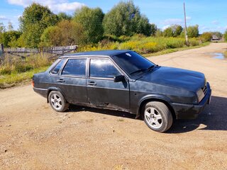 1994 Lada (ВАЗ) 21099, пурпурный, 65000 рублей, вид 2