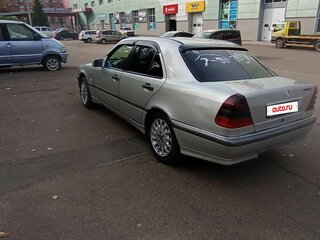 1998 Mercedes-Benz C-Класс 180 I (W202) Рестайлинг, серебристый, 350000 рублей, вид 4
