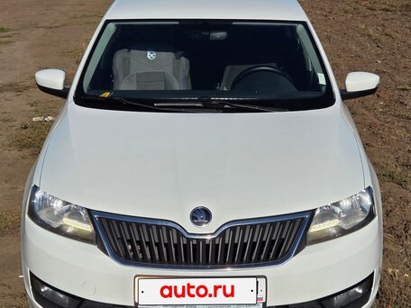 2019 Skoda Rapid I Рестайлинг, белый, 935000 рублей, вид 3