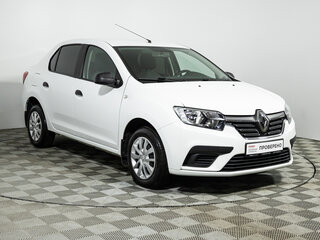 2020 Renault Logan II Рестайлинг, белый, 1169700 рублей, вид 3