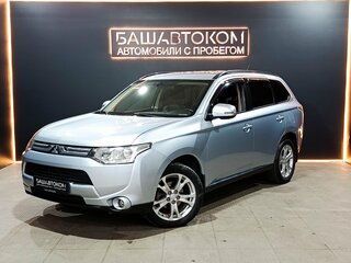 2012 Mitsubishi Outlander III, серебристый, 1480000 рублей, вид 2