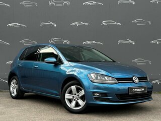 2013 Volkswagen Golf VII, голубой, 1495500 рублей, вид 3