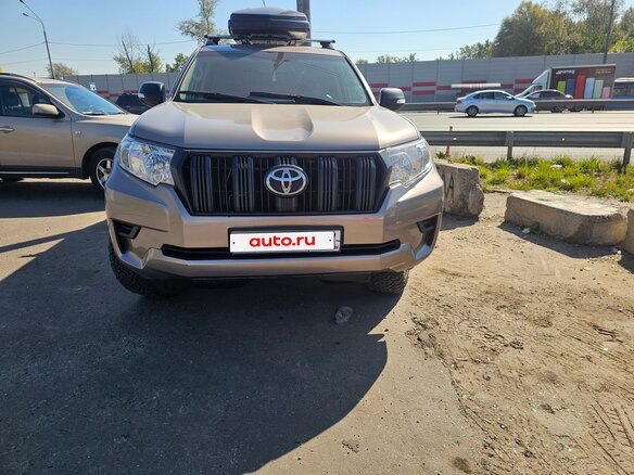 2018 Toyota Land Cruiser Prado 150 Series Рестайлинг 2, коричневый, 3600000 рублей - вид 1