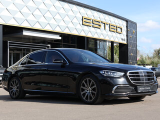 2021 Mercedes-Benz S-Класс 350 d Long 4MATIC VII (W223), чёрный, 9395100 рублей, вид 3