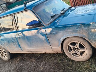 2002 Lada (ВАЗ) 2107, синий, 75000 рублей, вид 2