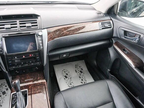 2016 Toyota Camry VII (XV50) Рестайлинг, чёрный - вид 10