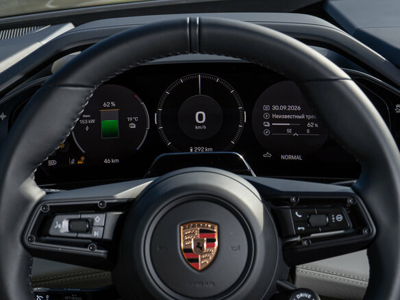 2026 Porsche Cayenne Electric IV, зелёный - вид 20