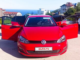 2013 Volkswagen Golf VII, красный, 1040000 рублей, вид 2