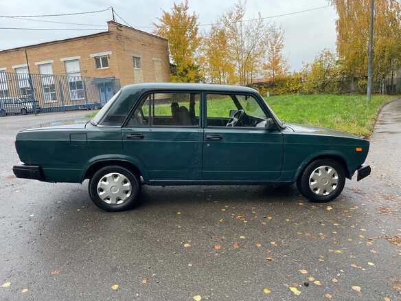 2007 Lada (ВАЗ) 2107, зелёный, 100000 рублей - вид 7