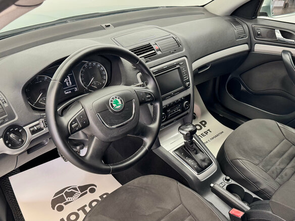 2012 Skoda Octavia II (A5) Рестайлинг, зелёный - вид 10
