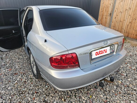 2008 Hyundai Sonata ТагАЗ IV (EF) Рестайлинг, серый, 600000 рублей - вид 2