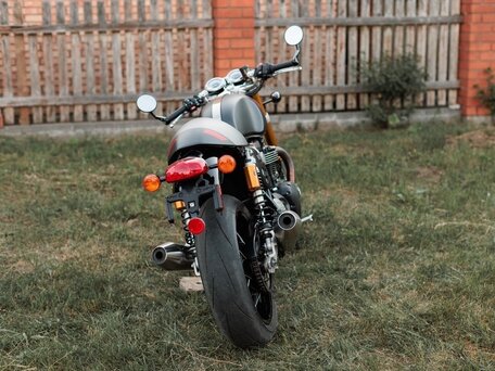 2020 Triumph Thruxton, чёрный, 1150000 рублей, вид 2