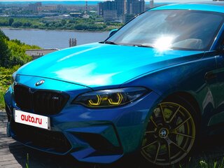 2019 BMW M2 Competition F87 Рестайлинг, синий, 6000000 рублей, вид 2