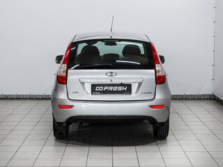 2013 Lada (ВАЗ) Kalina II, серебристый, 660000 рублей, вид 4