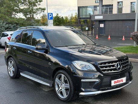 2014 Mercedes-Benz M-Класс AMG 63 AMG III (W166), чёрный, 2350000 рублей, вид 1