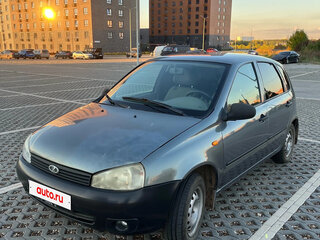 2009 Lada (ВАЗ) Kalina I, серый, 110000 рублей, вид 1