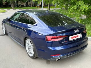 2019 Audi A5 II (F5), синий, 3450000 рублей, вид 5