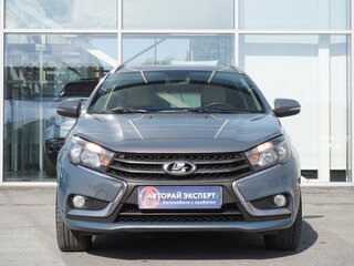 2018 Lada (ВАЗ) Vesta SW I, голубой, 892000 рублей, вид 2