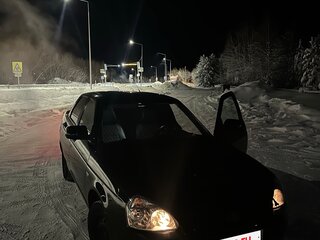 2012 Lada (ВАЗ) Priora Premier I, чёрный, 300000 рублей, вид 3