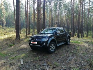 2008 Mitsubishi L200 IV, чёрный, 1550000 рублей, вид 2