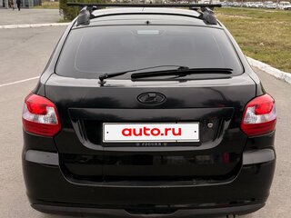 2014 Lada (ВАЗ) Granta I, чёрный, 500000 рублей, вид 4