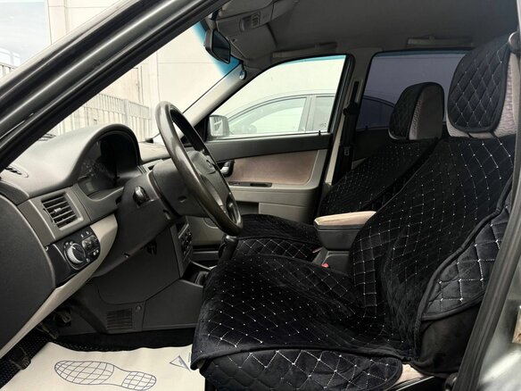 2008 Lada (ВАЗ) Priora I, серый, 270000 рублей - вид 8