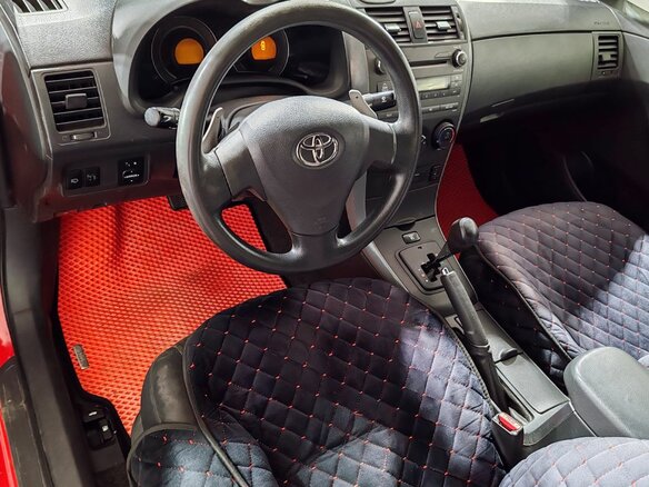 2008 Toyota Corolla AMT X (E140, E150), красный - вид 11