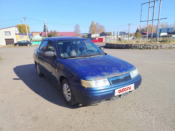 2007 Lada (ВАЗ) 2110, синий, 50000 рублей - вид 1